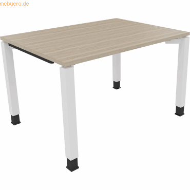 4003969076945 - Schreibtisch All in One 810030071 höhenverstellbar 68-82cm (H) rechteckig eiche natur verkehrsweiß 4003969076945 Soennecken 4003969076945 - Schreibtisch All in One 810030071 höhenverstellbar 68-82cm (H) rechteckig eiche natur verkehrsweiß 4003969076945 Soennecken