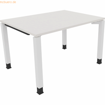 4003969076990 - Schreibtisch All in One 810030001 höhenverstellbar 68-82cm (H) rechteckig diamant weiß verkehrsweiß 4003969076990 Soennecke 4003969076990 - Schreibtisch All in One 810030001 höhenverstellbar 68-82cm (H) rechteckig diamant weiß verkehrsweiß 4003969076990 Soennecke