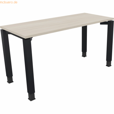 4003969077041 - Schreibtisch All in One 810030472 höhenverstellbar 68-82cm (H) rechteckig akazie hell anthrazitmetallic 4003969077041 Soenn 4003969077041 - Schreibtisch All in One 810030472 höhenverstellbar 68-82cm (H) rechteckig akazie hell anthrazitmetallic 4003969077041 Soenn