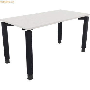 4003969077058 - Schreibtisch All in One 810030701 höhenverstellbar 68-82cm (H) rechteckig diamant weiß anthrazit metallic 4003969077058 Soe 4003969077058 - Schreibtisch All in One 810030701 höhenverstellbar 68-82cm (H) rechteckig diamant weiß anthrazit metallic 4003969077058 Soe