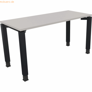 4003969077119 - Schreibtisch All in One 810030481 höhenverstellbar 68-82cm (H) rechteckig lichtgrau anthrazitmetallic 4003969077119 Soennec 4003969077119 - Schreibtisch All in One 810030481 höhenverstellbar 68-82cm (H) rechteckig lichtgrau anthrazitmetallic 4003969077119 Soennec