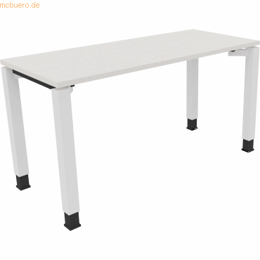 4003969077201 - Schreibtisch All in One 810030601 höhenverstellbar 68-82cm (H) rechteckig diamantweiß verkehrsweiß 4003969077201 Soennecken 4003969077201 - Schreibtisch All in One 810030601 höhenverstellbar 68-82cm (H) rechteckig diamantweiß verkehrsweiß 4003969077201 Soennecken