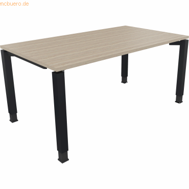 4003969077287 - Schreibtisch All in One 810032571 höhenverstellbar 68-82cm (H) rechteckig eiche natur anthrazit metallic 4003969077287 Soen 4003969077287 - Schreibtisch All in One 810032571 höhenverstellbar 68-82cm (H) rechteckig eiche natur anthrazit metallic 4003969077287 Soen