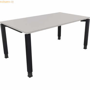 4003969077324 - Schreibtisch All in One 810032581 höhenverstellbar 68-82cm (H) rechteckig lichtgrau   anthrazit metallic 4003969077324 Soenne