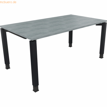 4003969077362 - Schreibtisch All in One 810032583 höhenverstellbar 68-82cm (H) rechteckig beton hell anthrazit metallic 4003969077362 Soenn 4003969077362 - Schreibtisch All in One 810032583 höhenverstellbar 68-82cm (H) rechteckig beton hell anthrazit metallic 4003969077362 Soenn