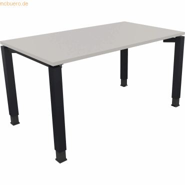 4003969077577 - Schreibtisch All in One 810031081 höhenverstellbar 68-82cm (H) rechteckig lichtgrau anthrazitmetallic 4003969077577 Soennec 4003969077577 - Schreibtisch All in One 810031081 höhenverstellbar 68-82cm (H) rechteckig lichtgrau anthrazitmetallic 4003969077577 Soennec