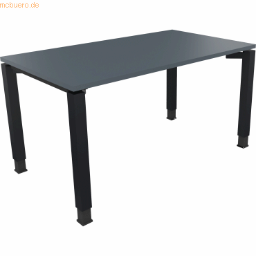 4003969077607 - Schreibtisch All in One 810031082 höhenverstellbar 68-82cm (H) rechteckig lavagrau anthrazitmetallic 4003969077607 Soenneck 4003969077607 - Schreibtisch All in One 810031082 höhenverstellbar 68-82cm (H) rechteckig lavagrau anthrazitmetallic 4003969077607 Soenneck