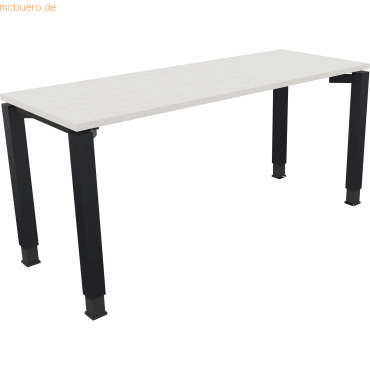 4003969077737 - Schreibtisch All in One 810031901 höhenverstellbar 68-82cm (H) rechteckig diamant weiß anthrazit metallic 4003969077737 Soe 4003969077737 - Schreibtisch All in One 810031901 höhenverstellbar 68-82cm (H) rechteckig diamant weiß anthrazit metallic 4003969077737 Soe
