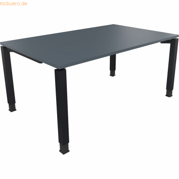 4003969077775 - Schreibtisch All in One 810031682 höhenverstellbar 68-82cm (H) rechteckig lavagrau   anthrazitmetallic 4003969077775 Soenneck