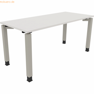 4003969077935 - Schreibtisch All in One 810032401 höhenverstellbar 68-82cm (H) rechteckig diamant weiß verkehrsweiß 4003969077935 Soennecke 4003969077935 - Schreibtisch All in One 810032401 höhenverstellbar 68-82cm (H) rechteckig diamant weiß verkehrsweiß 4003969077935 Soennecke