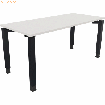 4003969077959 - Schreibtisch All in One 810032201 höhenverstellbar 68-82cm (H) rechteckig diamant weiß anthrazit metallic 4003969077959 Soe 4003969077959 - Schreibtisch All in One 810032201 höhenverstellbar 68-82cm (H) rechteckig diamant weiß anthrazit metallic 4003969077959 Soe