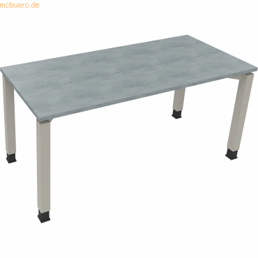 4003969077966 - Schreibtisch All in One 810032383 höhenverstellbar 68-82cm (H) rechteckig beton hell silberaluminium 4003969077966 Soenneck 4003969077966 - Schreibtisch All in One 810032383 höhenverstellbar 68-82cm (H) rechteckig beton hell silberaluminium 4003969077966 Soenneck