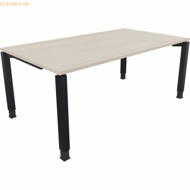 4003969078307 - Schreibtisch All in One 810032872 höhenverstellbar 68-82cm (H) rechteckig akazie hell anthrazitmetallic 4003969078307 Soenn 4003969078307 - Schreibtisch All in One 810032872 höhenverstellbar 68-82cm (H) rechteckig akazie hell anthrazitmetallic 4003969078307 Soenn