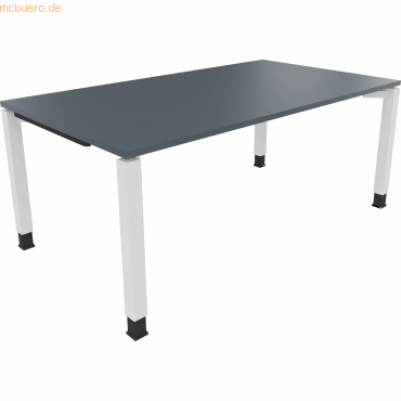 4003969078383 - Schreibtisch All in One 810033082 manuell höhenverstellbar 68-82cm (H) 180x100cm (BxT) rechteckig lavagrau verkehrsweiß 4 4003969078383 - Schreibtisch All in One 810033082 manuell höhenverstellbar 68-82cm (H) 180x100cm (BxT) rechteckig lavagrau verkehrsweiß 4
