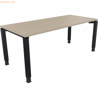4003969078451 - Schreibtisch All in One 810033771 höhenverstellbar 68-82cm (H) rechteckig eiche natur anthrazitmetallic 4003969078451 Soenn 4003969078451 - Schreibtisch All in One 810033771 höhenverstellbar 68-82cm (H) rechteckig eiche natur anthrazitmetallic 4003969078451 Soenn