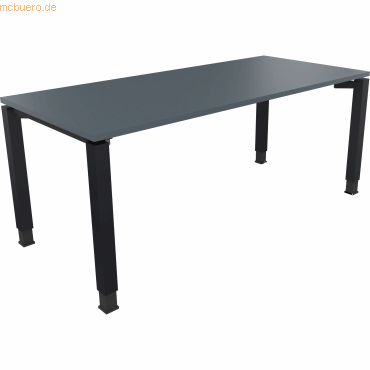 4003969078468 - Schreibtisch All in One 810033782 höhenverstellbar 68-82cm (H) rechteckig lavagrau anthrazitmetallic 4003969078468 Soenneck 4003969078468 - Schreibtisch All in One 810033782 höhenverstellbar 68-82cm (H) rechteckig lavagrau anthrazitmetallic 4003969078468 Soenneck