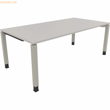 4003969078581 - Schreibtisch All in One 810034481 höhenverstellbar 68-82cm (H) rechteckig lichtgrau silberaluminium 4003969078581 Soennecke 4003969078581 - Schreibtisch All in One 810034481 höhenverstellbar 68-82cm (H) rechteckig lichtgrau silberaluminium 4003969078581 Soennecke