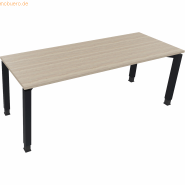 4003969078772 - Schreibtisch All in One 810034971 höhenverstellbar 68-82cm (H) rechteckig eiche natur anthrazit metallic 4003969078772 Soen 4003969078772 - Schreibtisch All in One 810034971 höhenverstellbar 68-82cm (H) rechteckig eiche natur anthrazit metallic 4003969078772 Soen