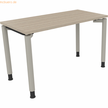 4003969079151 - Schreibtisch All in One 810036271 höhenverstellbar 68-82cm (H) rechteckig eiche natur silberaluminium 4003969079151 Soennec 4003969079151 - Schreibtisch All in One 810036271 höhenverstellbar 68-82cm (H) rechteckig eiche natur silberaluminium 4003969079151 Soennec