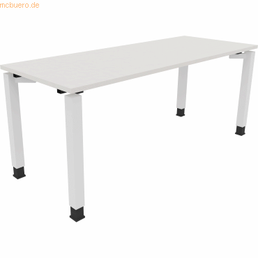 4003969079168 - Schreibtisch All in One 810033601 höhenverstellbar 68-82cm (H) rechteckig diamant weiß verkehrsweiß 4003969079168 Soennecke 4003969079168 - Schreibtisch All in One 810033601 höhenverstellbar 68-82cm (H) rechteckig diamant weiß verkehrsweiß 4003969079168 Soennecke
