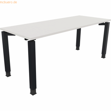 4003969079182 - Schreibtisch All in One 810033401 höhenverstellbar 68-82cm (H) rechteckig diamant weiß anthrazit metallic 4003969079182 Soe 4003969079182 - Schreibtisch All in One 810033401 höhenverstellbar 68-82cm (H) rechteckig diamant weiß anthrazit metallic 4003969079182 Soe