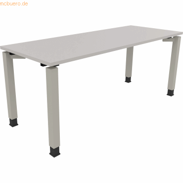 4003969079205 - Schreibtisch All in One 810033581 höhenverstellbar 68-82cm (H) rechteckig lichtgrau silberaluminium 4003969079205 Soennecke 4003969079205 - Schreibtisch All in One 810033581 höhenverstellbar 68-82cm (H) rechteckig lichtgrau silberaluminium 4003969079205 Soennecke