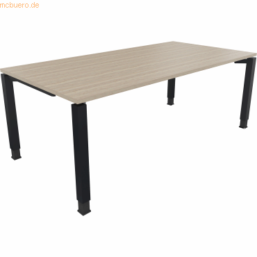 4003969079519 - Schreibtisch All in One 810034371 höhenverstellbar 68-82cm (H) rechteckig eiche natur anthrazitmetallic 4003969079519 Soenn 4003969079519 - Schreibtisch All in One 810034371 höhenverstellbar 68-82cm (H) rechteckig eiche natur anthrazitmetallic 4003969079519 Soenn