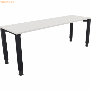 4003969079717 - Schreibtisch All in One 810034601 höhenverstellbar 68-82cm (H) rechteckig diamant weiß   anthrazit metallic 4003969079717 Soe