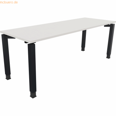 4003969079762 - Schreibtisch All in One 810034901 höhenverstellbar 68-82cm (H) rechteckig diamant weiß anthrazit metallic 4003969079762 Soe 4003969079762 - Schreibtisch All in One 810034901 höhenverstellbar 68-82cm (H) rechteckig diamant weiß anthrazit metallic 4003969079762 Soe