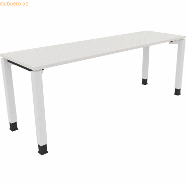 4003969079779 - Schreibtisch All in One 810034801 höhenverstellbar 68-82cm (H) rechteckig diamant weiß verkehrsweiß 4003969079779 Soennecke 4003969079779 - Schreibtisch All in One 810034801 höhenverstellbar 68-82cm (H) rechteckig diamant weiß verkehrsweiß 4003969079779 Soennecke