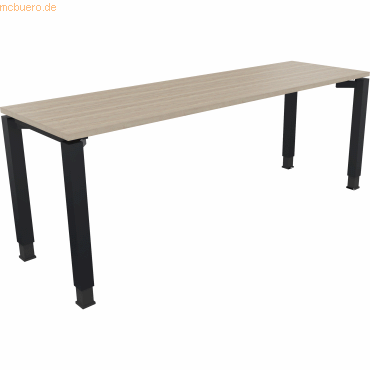 4003969079786 - Schreibtisch All in One 810034671 höhenverstellbar 68-82cm (H) rechteckig eiche natur anthrazit metallic 4003969079786 Soen 4003969079786 - Schreibtisch All in One 810034671 höhenverstellbar 68-82cm (H) rechteckig eiche natur anthrazit metallic 4003969079786 Soen