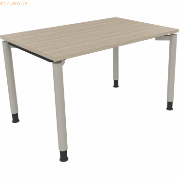 4003969079878 - Schreibtisch All in One 810036871 höhenverstellbar 68-82cm (H) rechteckig eiche natur silberaluminium 4003969079878 Soennec 4003969079878 - Schreibtisch All in One 810036871 höhenverstellbar 68-82cm (H) rechteckig eiche natur silberaluminium 4003969079878 Soennec