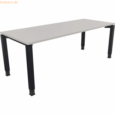 4003969080089 - Schreibtisch All in One 810035281 höhenverstellbar 68-82cm (H) rechteckig lichtgrau anthrazitmetallic 4003969080089 Soennec 4003969080089 - Schreibtisch All in One 810035281 höhenverstellbar 68-82cm (H) rechteckig lichtgrau anthrazitmetallic 4003969080089 Soennec