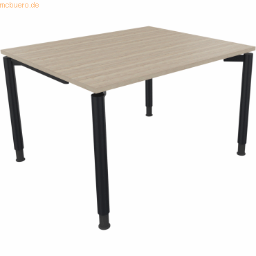 4003969080232 - Schreibtisch All in One 810035871 höhenverstellbar 68-82cm (H) rechteckig eiche natur anthrazitmetallic 4003969080232 Soenn 4003969080232 - Schreibtisch All in One 810035871 höhenverstellbar 68-82cm (H) rechteckig eiche natur anthrazitmetallic 4003969080232 Soenn