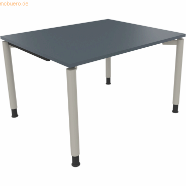 4003969080263 - Schreibtisch All in One 810035982 höhenverstellbar 68-82cm (H) rechteckig lavagrau silberaluminium 4003969080263 Soennecken 4003969080263 - Schreibtisch All in One 810035982 höhenverstellbar 68-82cm (H) rechteckig lavagrau silberaluminium 4003969080263 Soennecken