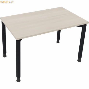 4003969080454 - Schreibtisch All in One 810036472 höhenverstellbar 68-82cm (H) rechteckig akazie hell anthrazit metallic 4003969080454 Soen 4003969080454 - Schreibtisch All in One 810036472 höhenverstellbar 68-82cm (H) rechteckig akazie hell anthrazit metallic 4003969080454 Soen