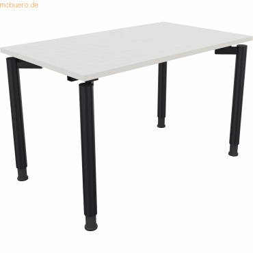 4003969080539 - Schreibtisch All in One 810036401 höhenverstellbar 68-82cm (H) rechteckig diamant weiß anthrazit metallic 4003969080539 Soe 4003969080539 - Schreibtisch All in One 810036401 höhenverstellbar 68-82cm (H) rechteckig diamant weiß anthrazit metallic 4003969080539 Soe