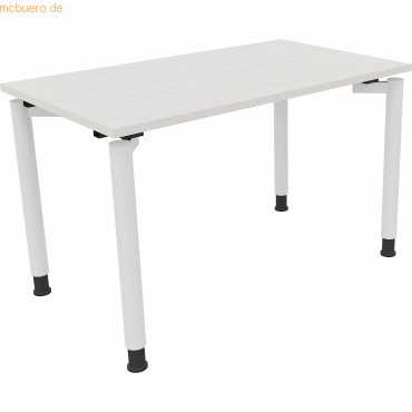 4003969080577 - Schreibtisch All in One 810036601 höhenverstellbar 68-82cm (H) rechteckig diamant weiß verkehrsweiß 4003969080577 Soennecke 4003969080577 - Schreibtisch All in One 810036601 höhenverstellbar 68-82cm (H) rechteckig diamant weiß verkehrsweiß 4003969080577 Soennecke