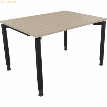 4003969080898 - Schreibtisch All in One 810037071 höhenverstellbar 68-82cm (H) rechteckig eiche natur anthrazit metallic 4003969080898 Soen 4003969080898 - Schreibtisch All in One 810037071 höhenverstellbar 68-82cm (H) rechteckig eiche natur anthrazit metallic 4003969080898 Soen