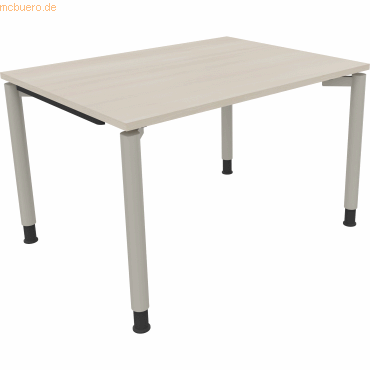 4003969080904 - Schreibtisch All in One 810037172 höhenverstellbar 68-82cm (H) rechteckig akazie hell silberaluminium 4003969080904 Soennec 4003969080904 - Schreibtisch All in One 810037172 höhenverstellbar 68-82cm (H) rechteckig akazie hell silberaluminium 4003969080904 Soennec