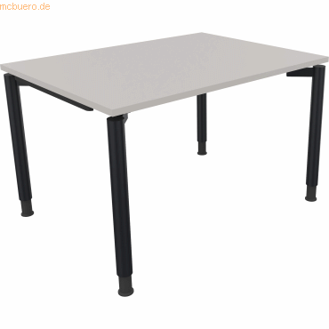 4003969080928 - Schreibtisch All in One 810037081 höhenverstellbar 68-82cm (H) rechteckig lichtgrau   anthrazit metallic 4003969080928 Soenne