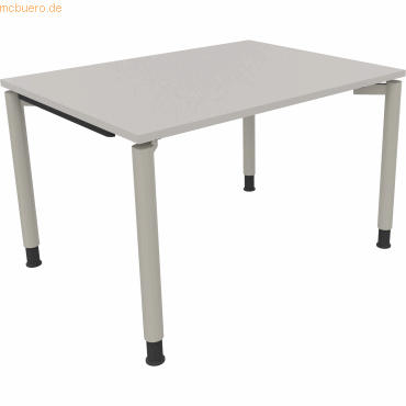 4003969080942 - Schreibtisch All in One 810037181 höhenverstellbar 68-82cm (H) rechteckig lichtgrau silberaluminium 4003969080942 Soennecke 4003969080942 - Schreibtisch All in One 810037181 höhenverstellbar 68-82cm (H) rechteckig lichtgrau silberaluminium 4003969080942 Soennecke