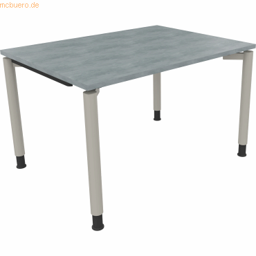 4003969080997 - Schreibtisch All in One 810037183 höhenverstellbar 68-82cm (H) rechteckig beton hell silberaluminium 4003969080997 Soenneck 4003969080997 - Schreibtisch All in One 810037183 höhenverstellbar 68-82cm (H) rechteckig beton hell silberaluminium 4003969080997 Soenneck