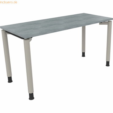 4003969081246 - Schreibtisch All in One 810037783 höhenverstellbar 68-82cm (H) rechteckig beton hell silberaluminium 4003969081246 Soenneck 4003969081246 - Schreibtisch All in One 810037783 höhenverstellbar 68-82cm (H) rechteckig beton hell silberaluminium 4003969081246 Soenneck