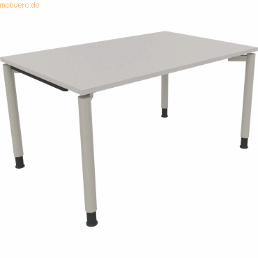 4003969081482 - Schreibtisch All in One 810038681 höhenverstellbar 68-82cm (H) rechteckig lichtgrau silberaluminium 4003969081482 Soennecke 4003969081482 - Schreibtisch All in One 810038681 höhenverstellbar 68-82cm (H) rechteckig lichtgrau silberaluminium 4003969081482 Soennecke