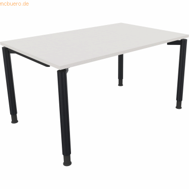 4003969081505 - Schreibtisch All in One 810038501 höhenverstellbar 68-82cm (H) rechteckig diamant weiß anthrazit metallic 4003969081505 Soe 4003969081505 - Schreibtisch All in One 810038501 höhenverstellbar 68-82cm (H) rechteckig diamant weiß anthrazit metallic 4003969081505 Soe