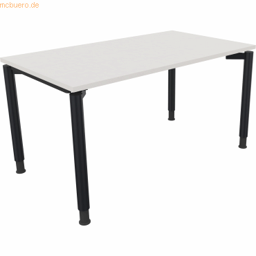 4003969081604 - Schreibtisch All in One 810038201 höhenverstellbar 68-82cm (H) rechteckig diamantweiß anthrazitmetallic 4003969081604 Soenn 4003969081604 - Schreibtisch All in One 810038201 höhenverstellbar 68-82cm (H) rechteckig diamantweiß anthrazitmetallic 4003969081604 Soenn