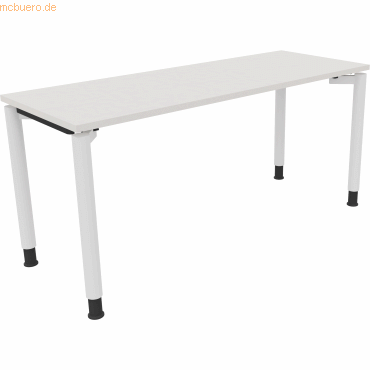 4003969081857 - Schreibtisch All in One 810039301 höhenverstellbar 68-82cm (H) rechteckig diamant weiß verkehrsweiß 4003969081857 Soennecke 4003969081857 - Schreibtisch All in One 810039301 höhenverstellbar 68-82cm (H) rechteckig diamant weiß verkehrsweiß 4003969081857 Soennecke