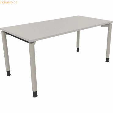 4003969081925 - Schreibtisch All in One 810039881 höhenverstellbar 68-82cm (H) rechteckig lichtgrau silberaluminium 4003969081925 Soennecke 4003969081925 - Schreibtisch All in One 810039881 höhenverstellbar 68-82cm (H) rechteckig lichtgrau silberaluminium 4003969081925 Soennecke