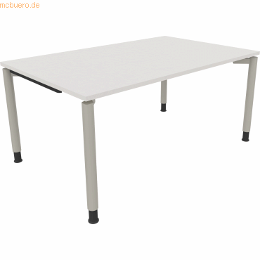 4003969082229 - Schreibtisch All in One 810038901 höhenverstellbar 68-82cm (H) rechteckig diamantweiß silberaluminium 4003969082229 Soennec 4003969082229 - Schreibtisch All in One 810038901 höhenverstellbar 68-82cm (H) rechteckig diamantweiß silberaluminium 4003969082229 Soennec